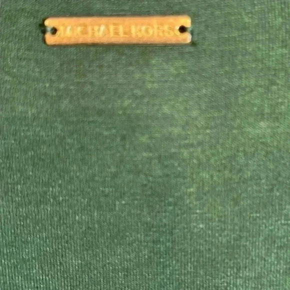 Michael Kors Green Long Sleeve Sheer Blouse (Size 2XL) - Picture 6 of 10
